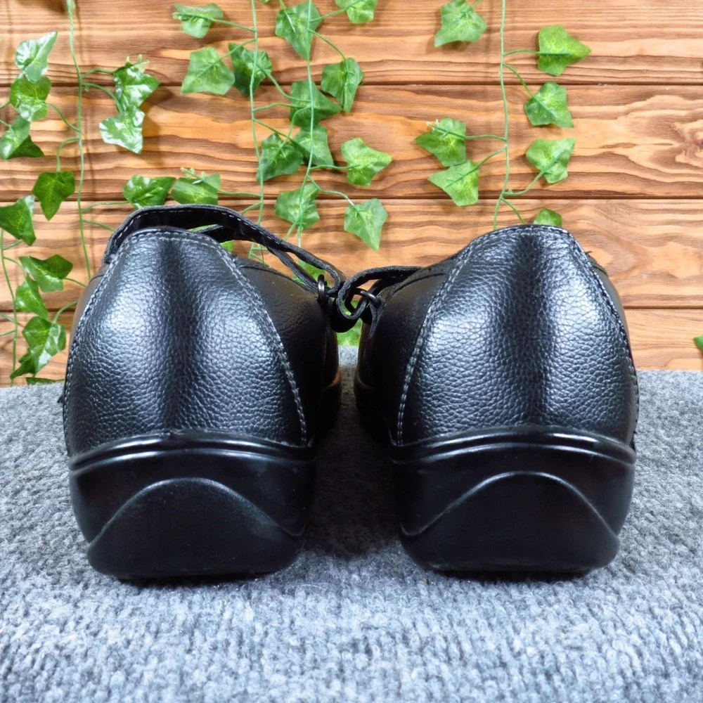 Orthofeet Celina Women Mary Jane Size 10.5 Orthopedic Walking Black Leather